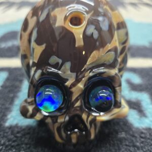 AKM x Elks That Run Colab Skull Dab Rig- Enfield, CT.