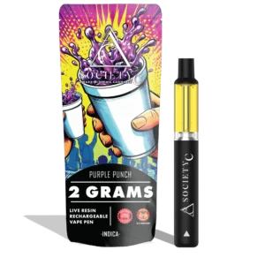 Purple Punch Live Resin Disposable Cart 2g