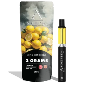Super Lemon Haze Live Resin Disposable Cart 2g