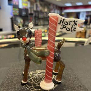 BTGB Rudolph The Red Nosed Reindeer Rig w/ Dome -Portland, ME